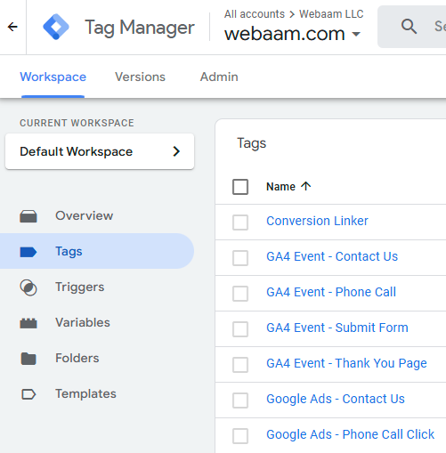 Google Tag Manager