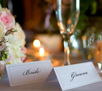 Bride Groom Table at Wedding